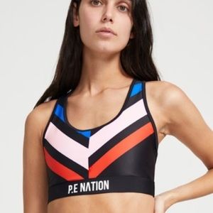 P.E NATION boost logo sports bra